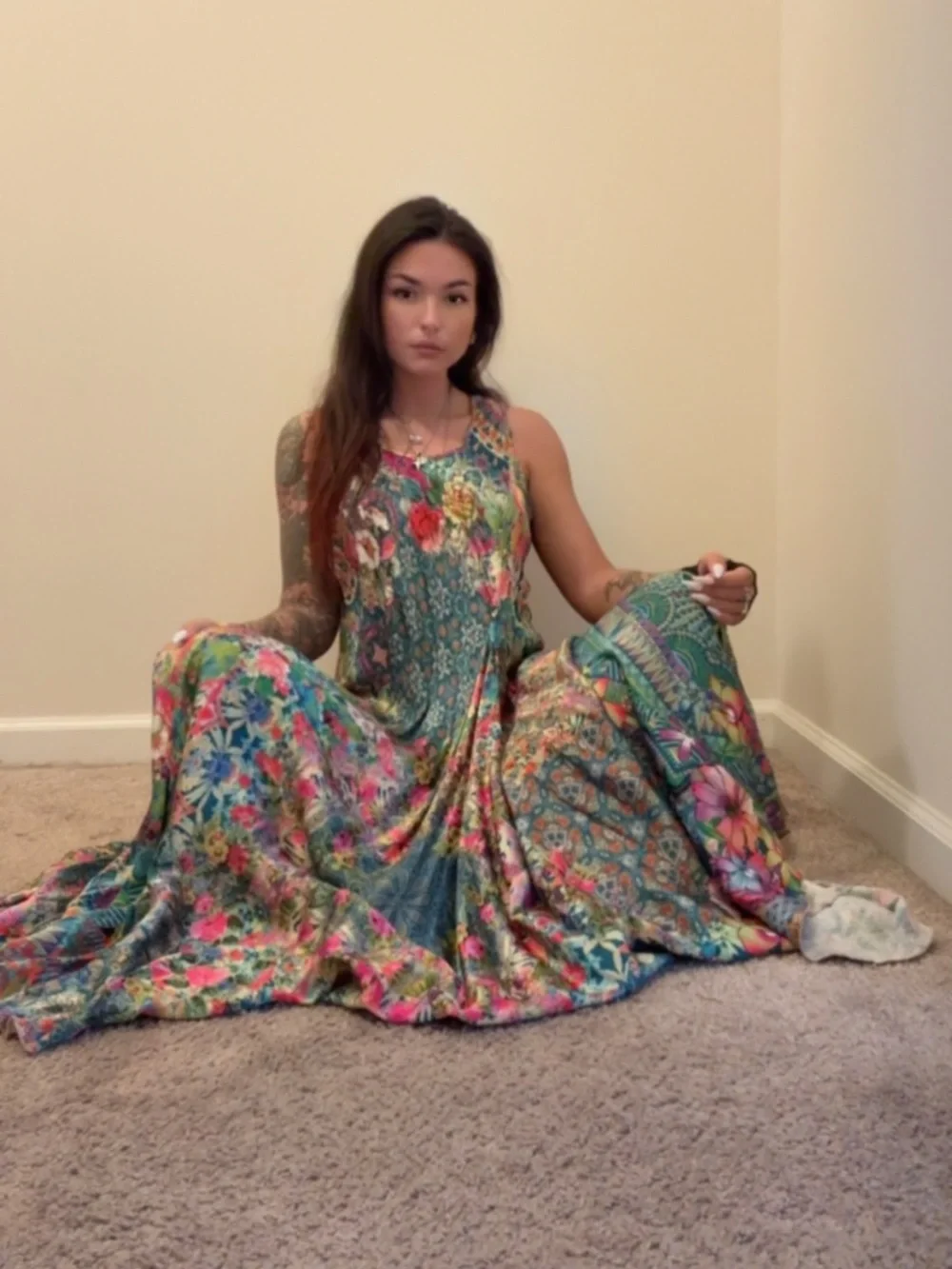 Johnny Was maxi dress - Picture 3 of 3